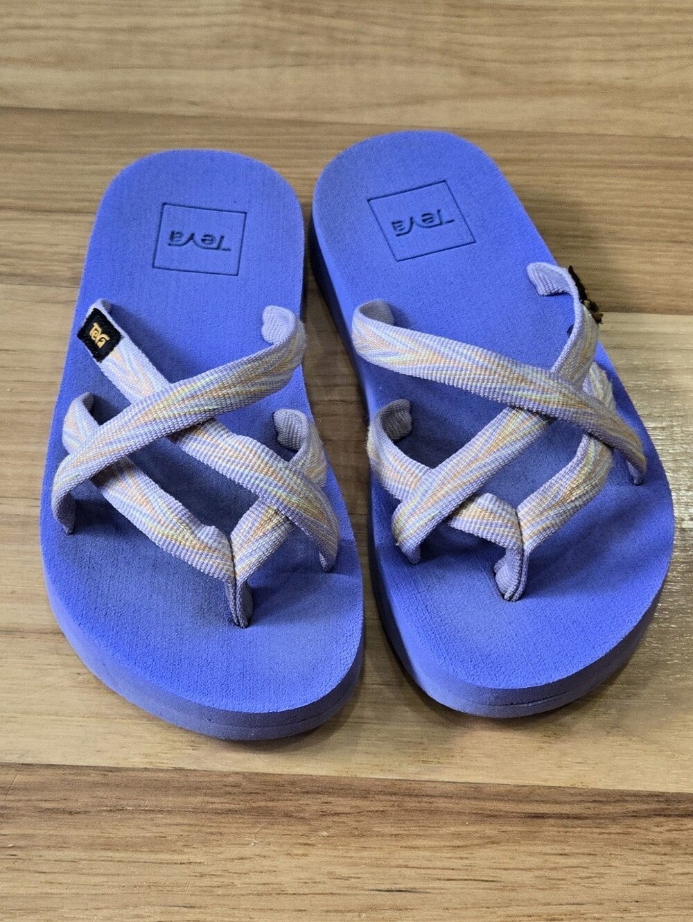 Teva Kids' Purple Strappy Sandals